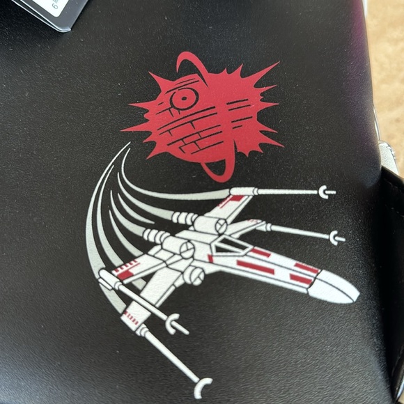 Rare Star Wars X-Wing Luke Skywalker Rebel Alliance Loungefly backpack NWT - Picture 7 of 12